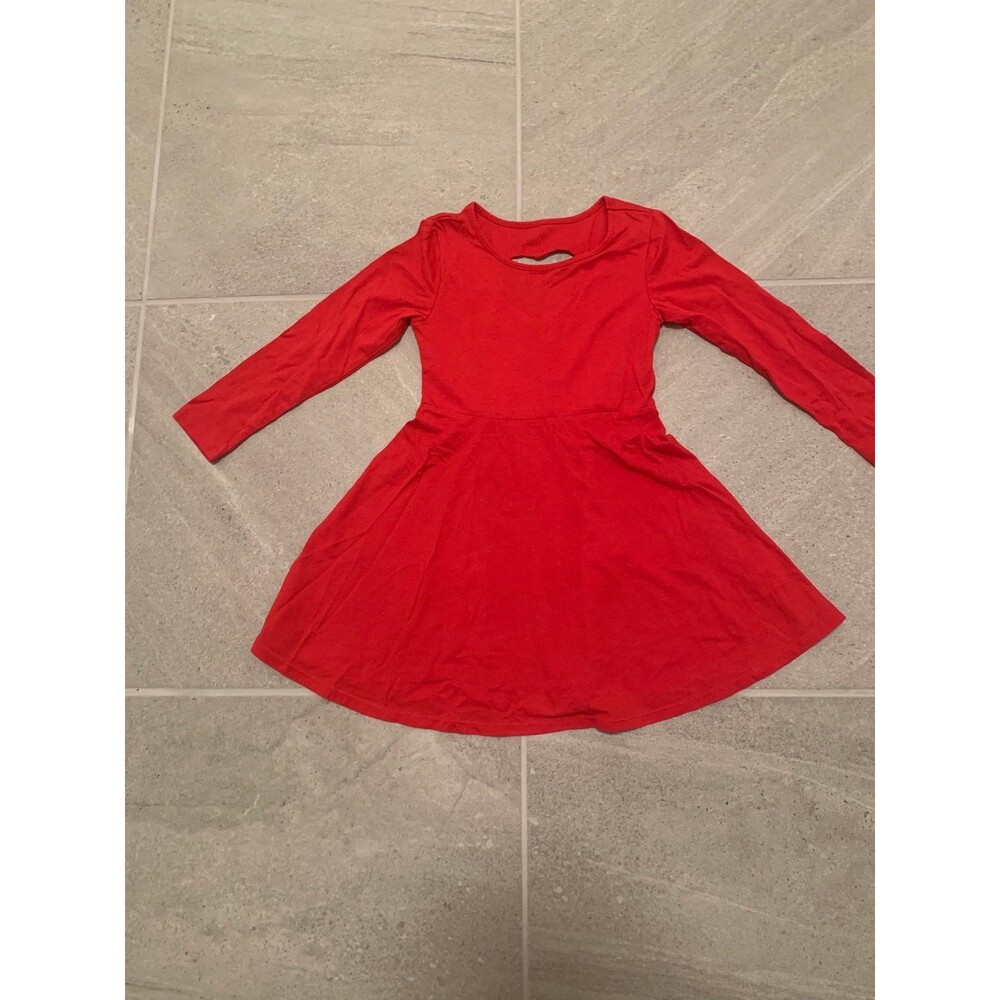 Red Childrens Place Valentines Day Dress Size S (5/6)